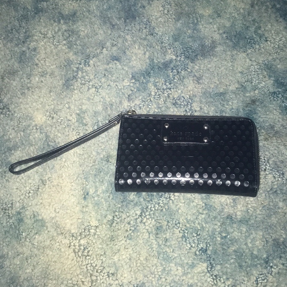 kate spade black wallet